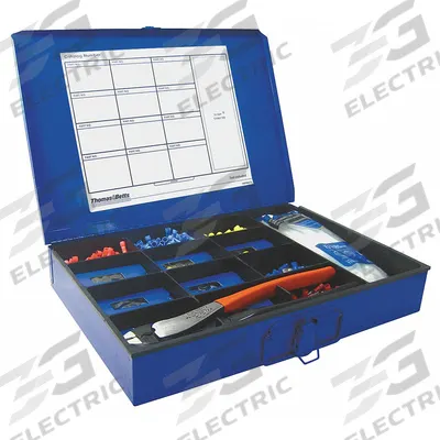 STA-KON Wire Terminal Kit: 1,102 Pieces, 22 AWG – 10 AWG Wire Sizes - Mixed Wire Connector & Terminal Sets