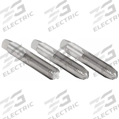 WIDIA GTD Tap Kit: 5/16"-18 UNC, H3, 4 Flute, LH - Left-Hand Three-Piece Hand Tap Sets