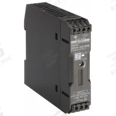 OMRON DC Power Supply: DIN Rail, 15 W Output Power - Rated, 3 A Current - Output, Single Phase (MPN S8VK-G01505). Key specifications — attr1044898: Single; attr1044874: Plastic; attr1044879: 100 to 240V AC; attr211400: OMRON.