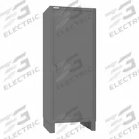DURHAM MFG Storage Cabinet: 30 1/4 in x 24 1/4 in x 78 in, Swing Handle & Padlockeable, Legs, Gray (MPN 3300-3S-95). Key specifications — attr62713: Recessed; attr62698: Gray; attr62736: Welded; attr87895: Legs; attr62693: Assembled; attr62737: Stationary; attr62694: Adjustable; attr62695: Powder Coated.