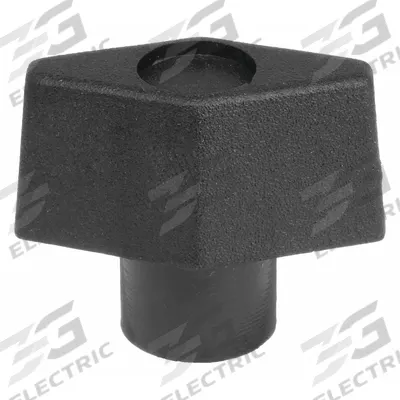 INNOVATIVE COMPONENTS Hand Knob: T, Plastic, 1/4"-20 Thread - T-Handle Knobs with Threaded Through-Hole