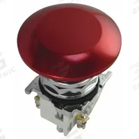 EATON Mushroom Head Push Button: Non-Illuminated, Mushroom Head Profile, Metallic, 30 mm, 1NC (MPN 10250T27R). Key specifications — Brand: EATON; Action: Momentary; Series: 10250T; Push Button Material Type: Metallic.