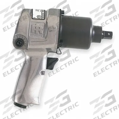 INGERSOLL RAND Air Impact Wrench: Full-Size, 1/2 in Drive, Pistol-Grip, Square - Pistol-Grip Air-Powered Impact Wrenches with Standard Anvils