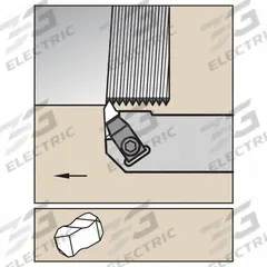 WIDIA Indexable Thread Turning Tool Holder (MPN 3639043)
