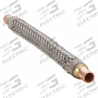 APPROVED VENDOR Vibration Absorber: 1 3/8 in Sweat Connection, 14 3/4 in Overall Lg (MPN 6AWP7). Key specifications — Braid Material: Stainless Steel; Brand: APPROVED VENDOR; Manufacturer Part Number: 6AWP7; Connection Material: Copper.
