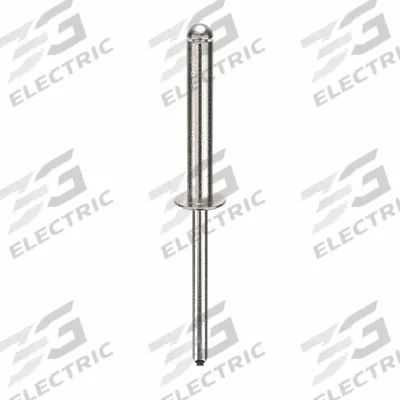 POP AVDEL Blind Rivet,2.476" L,0.183" dia,PK250: Inch, 2 15/32 in Overall Lg, 1 11/64 in Body Lg - Domed-Head Blind Rivets