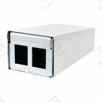 METZ CONNECT RJ45 Housing: Surface, Steel, RJ45, 2 Ports, Unequipped (MPN 130861-0202KE). Key specifications — Housing Material: Steel; Includes Connector: Unequipped; Mounting Type: Surface; Product Type: Module Housing; Connector Color: White; Connection Type: RJ45.