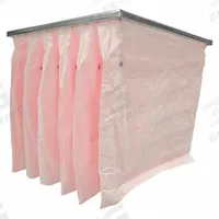 GRAINGER Pocket Air Filter: 24 in x 12 in x 22 in, MERV 13, Pink, Fiberglass, 3 Pockets (MPN 2GHA6). Key specifications — Display Sell UOM: EA; Brand: GRAINGER; Media Material: Fiberglass; Performance Rating: MERV 13.