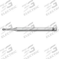 OSG Ball End Mill: Carbide, WXL Coated, 2 Flute, 1/8" Mill Dia, 1/8" LOC, 3-3/4" OAL (MPN 36901411)