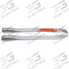 LIFT-ALL Web Sling: Type 3, Polyester, 3 ft Sling Lg, 16 in Eye Lg, 1 Plies (MPN EE1806TFX3). Key specifications — Sling Type: Type 3; Brand: LIFT-ALL; Color: Silver/Blue; Tag Type: Standard Tag.