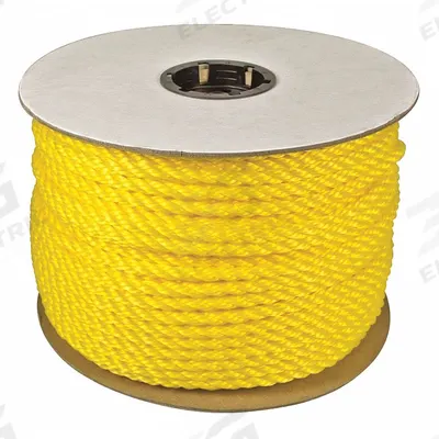 APPROVED VENDOR General Purpose Utility Rope: Twisted, 3/16 in Dia - Light-Weight Utility Rope