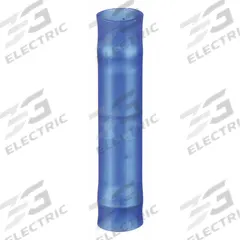 3M Butt Splice Connector: Blue, Nylon, For Wire Size 16 AWG – 14 AWG, 600 V, Pack Qty 100 (MPN MNG14BCX). Key specifications — Brand: 3M.