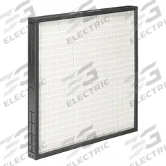 GRAINGER Minipleat Air Filter: 20 in x 25 in x 2 in, Synthetic, Plastic, No Header, Downstream Face (MPN 499J39). Key specifications — Brand: GRAINGER; Frame or Header Material: Plastic; Media Material: Synthetic.