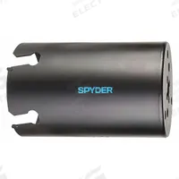 SPYDER Hole Saw: 4 1/8 in Saw Dia., 1 Teeth per Inch, 6 1/4 in Max. Cutting Dp, 5/8"-18 Thread Size (MPN 600834). Key specifications — attr1098070: 1; attr1098087: SPYDER; attr1098073: 5/8"-18.