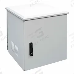 ELECTRIDUCT Network Cabinet: 15 Rack Units, 30 3/8 in x 23 5/8 in x 21 5/8 in, Powder Coated, Steel (MPN QWM-ED-OUTDOOR-15U-22D). Key specifications — Brand: ELECTRIDUCT; Includes: Key; Material: Steel.