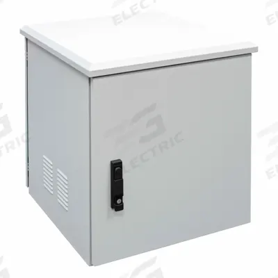 ELECTRIDUCT Network Cabinet: 15 Rack Units, 30 3/8 in x 23 5/8 in x 21 5/8 in, Powder Coated - Fan-Cooled Server Rack Enclosures & Network Cabinets