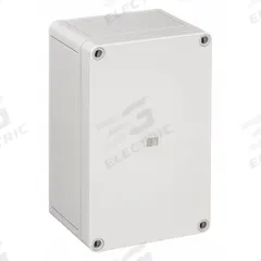 RITTAL Enclosure: Fiberglass Reinforced Polycarbonate, 10 in x 14 in x 4 in, NEMA 4X, Solid Cover (MPN 9523000). Key specifications — Brand: RITTAL; Closure Method: Screws; Enclosure Material: Fiberglass Reinforced Polycarbonate; Knockouts: Not Included.