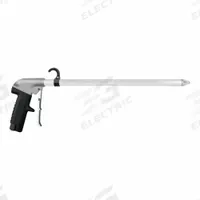 GUARDAIR Air Gun: Pistol-Grip Grip, Aluminum, 3/8 in Female NPT, 1 Nozzle(s), Straight, Focused (MPN U80LJ012AA3). Key specifications — attr1328526: Aluminum; attr1328500: Extension and Nozzle; attr1328508: GUARDAIR; attr1328515: No; attr1328533: Yes.