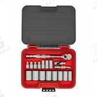 PROTO Socket Set: 3/8 in Drive, 19 Piece, SAE, 1/4 in to 1 in (MPN J52119AS). Key specifications — attr1224269: 3/8 in; attr1204650: 1/4 in to 1 in; attr1204673: Socket Bits Not Included; attr1204688: PROTO; attr1206170: Standard Sockets.