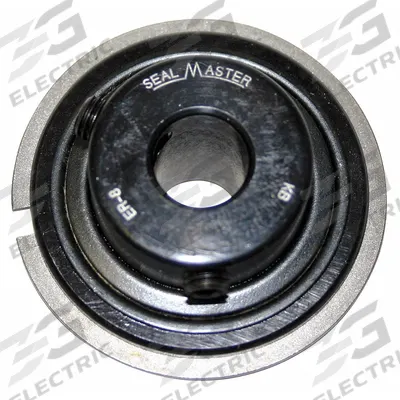 SEALMASTER Insert Bearing: ER-39, 2 7/16 in Bore, 4 21/64 in OD, 1.25 in Outer Ring Wd - Retaining-Ring Cylindrical Insert Bearings