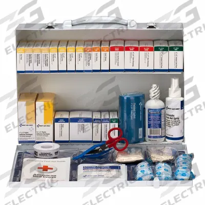 FIRST AID ONLY First Aid Kit and Housing: 467 Components, ANSI/ISEA Z308.1-2015, Type I/II - Industrial ANSI First Aid Kits