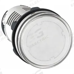 SCHNEIDER ELECTRIC Pilot Light: 22 mm Panel Mounting Hole Dia, LED, Clear, XB7 (MPN XB7EV07MP). Key specifications — Brand: SCHNEIDER.