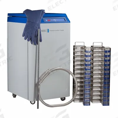 AMERICAN BIOTECH SUPPLY Cryogenic Storage System: 165 L Capacity, 11 1/2 in Overall Dia - Cryogenic Storage Systems