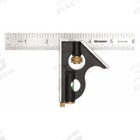 WESTWARD Combination Square: Inch, Square, Steel, 6 in, 6 in Blade Lg, Steel, 1/32 in, Zinc, Square (MPN 4MRX3). Key specifications — attr936159: 1/32 in; attr936166: Zinc; attr934771: WESTWARD; attr969017: Square.