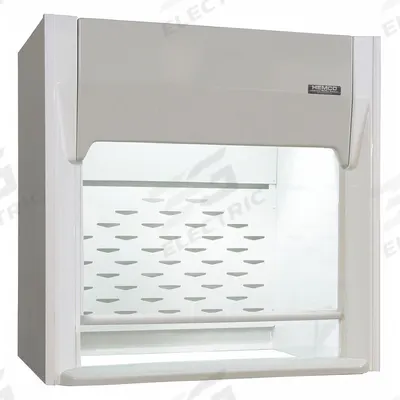 HEMCO Fume Hood: 4 ft Overall Wd, Blower Included No (Required), 30 in Overall Dp - Instructional Ducted Fume Hoods