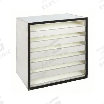 GRAINGER Air Filter: 24 in x 24 in x 12 in, 99.99% Filter Efficiency - 99.99% HEPA Air Filters