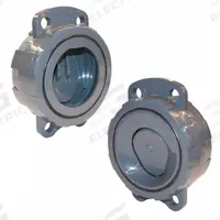HAYWARD Wafer Check Valve: Swing, Inline Valve Body, 8 in Pipe Size, Wafer, PVC, For Water Media (MPN WCV1800E). Key specifications — Brand: HAYWARD.