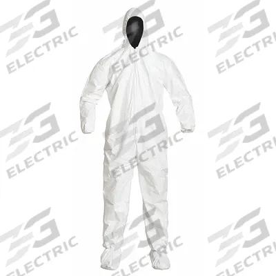 DUPONT Coveralls: ISO 5 (Class 100) and above, Tyvek IsoClean, Sterile, Clean Processed - ISO 5 Clean-Processed & Sterile Coveralls