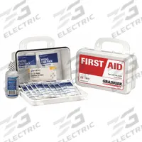 FIRST AID ONLY First Aid Kit and Housing: Eye Care, 1 People Served, 27 Components, Plastic (MPN 59468). Key specifications — Adhesive Bandages Included: (16) Bandages; Application: Eye Care; Brand: FIRST AID ONLY; Housing Color: White; Housing Material: Plastic; Includes Oral or Inhalant Medication: No Medication Included; Mountable: Portable; Oral and Inhalant Medicinals Included: No Oral/Inhalant Medicinals.