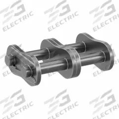 TSUBAKI Connecting Link: For Std Roller Chains, 60, Double Strand, 3/4 in Pitch, Steel, 5 PK (MPN 60-2 CONNECTING LINK). Key specifications — Link Type: Connecting; Brand: TSUBAKI.