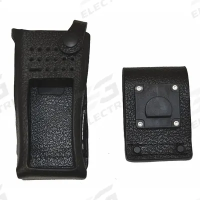 MOTOROLA Case with Swivel Belt Loop: Fits Motorola, Black, Hard Leather, Belt Loop/Cases - Motorola-Compatible Carrying Accessories