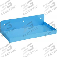 APPROVED VENDOR Pegboard Shelf Tray: 6 in x 12 in x 3 in, Screw-In, Surface, Blue (MPN 6YB63). Key specifications — Finish: Powder Coated; Color: Blue; Locking System: Screw-In; Mounting Type: Surface; Accessory Type: Shelf Tray; Brand: APPROVED VENDOR.