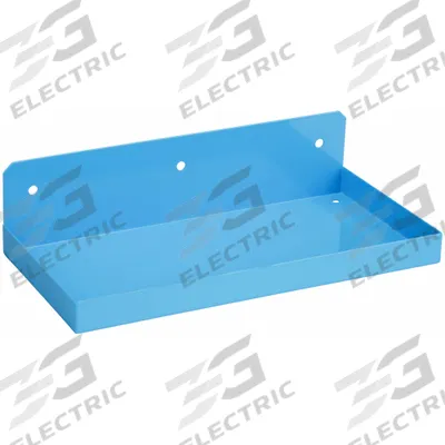 APPROVED VENDOR Pegboard Shelf Tray: 6 in x 12 in x 3 in, Screw-In, Surface - Bins & Bin Clips for Round-Hole Pegboard