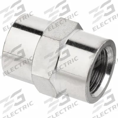APPROVED VENDOR Metal Pipe Straight: Straight, 1/8 in x 1/8 in, Class 1000, 1,000 psi - Nickel-Plated Threaded High-Pressure Pipe Fittings