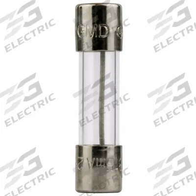 BUSSMANN Fuse: GMA Series, Fast-Acting, 2.5 A, 250 V AC - Fast-Acting Cylindrical Fuses
