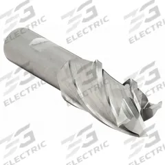 CLEVELAND Square End Mill: High Speed Steel, 4 Flute, 18 mm Mill Dia, 41.27 mm LOC, 95.25 mm OAL (MPN C75106)