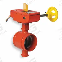 GRUVLOK Butterfly Valve: 10 in Pipe Size, Clamp, 300 psi Max. Pressure (CWP), For Water Media, EPDM (MPN 7005015149). Key specifications — Brand: GRUVLOK; Handle Type: Gear Operated Handwheel.