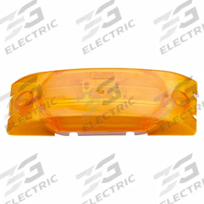 GROTE Clearance Marker Lamp: Clearance Light, Incandescent, Rectangular, Amber - Clearance Lights