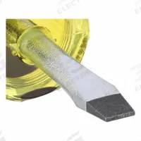STANLEY General Purpose Keystone Slotted Screwdriver: 1/4 in Tip Size, Stubby Lg, 1 1/2 in Shank Lg (MPN 66-161-A). Key specifications — attr1205183: 1/4 in; attr1205186: Cushion; attr1205189: STANLEY.