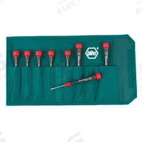 WIHA Precision Screwdriver Set: 1-10 Pieces, 8 Pieces, Torx Tip, T1/T2/T3/T4/T5/T6/T7/T8 Tip Size (MPN 26793). Key specifications — attr1205274: WIHA; attr1205269: T4.