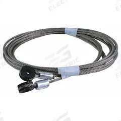 AMERICAN GARAGE DOOR SUPPLY Cable Assembly: Stainless Steel, 7 x 19, 95 in Overall Lg, 1 PR (MPN TD-CAS14-95). Key specifications — Brand: AMERICAN GARAGE DOOR SUPPLY; Material: Stainless Steel; Product Type: Cable Assembly; Stranding: 7 x 19.