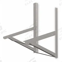 MI-T-M Wall Mounting Bracket: Mfr Part # AW-9501-0000, Stainless Steel, 2 in Overall Ht. Key specifications — Compatible with Manufacturer Model Number: GC-4004-0MEW1; Product Type: Wall Mounting Bracket; Manufacturer Part Number: AW-9501-0000.