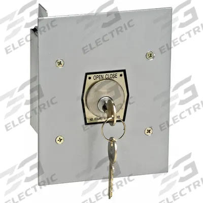 AMERICAN GARAGE DOOR SUPPLY Keyswitch: Open-Close, Momentary Contacts, Outdoor - Keyed Garage Door Opener Stations