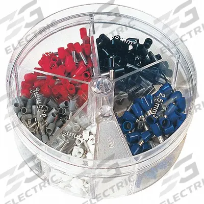 PANDUIT Wire Connector Kit: 100 Pieces - Mixed Wire Connector & Terminal Sets