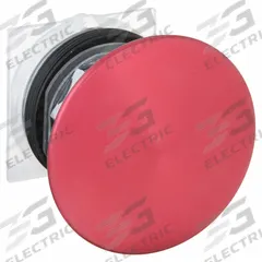 SCHNEIDER Mushroom Head Push Button: Red, 30 mm Mounting Size, Metallic, Momentary (MPN 9001KR25RM). Key specifications — Brand: SCHNEIDER; Action: Momentary; Series: 9001K; Push Button Material Type: Metallic.