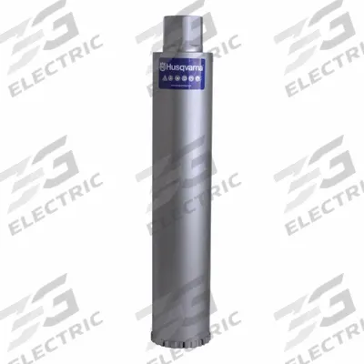 HUSQVARNA Core Bit: 5 in Core Dia, 14 in Max Drilling Dp - Diamond-Tipped Core Bits for Wet Coring